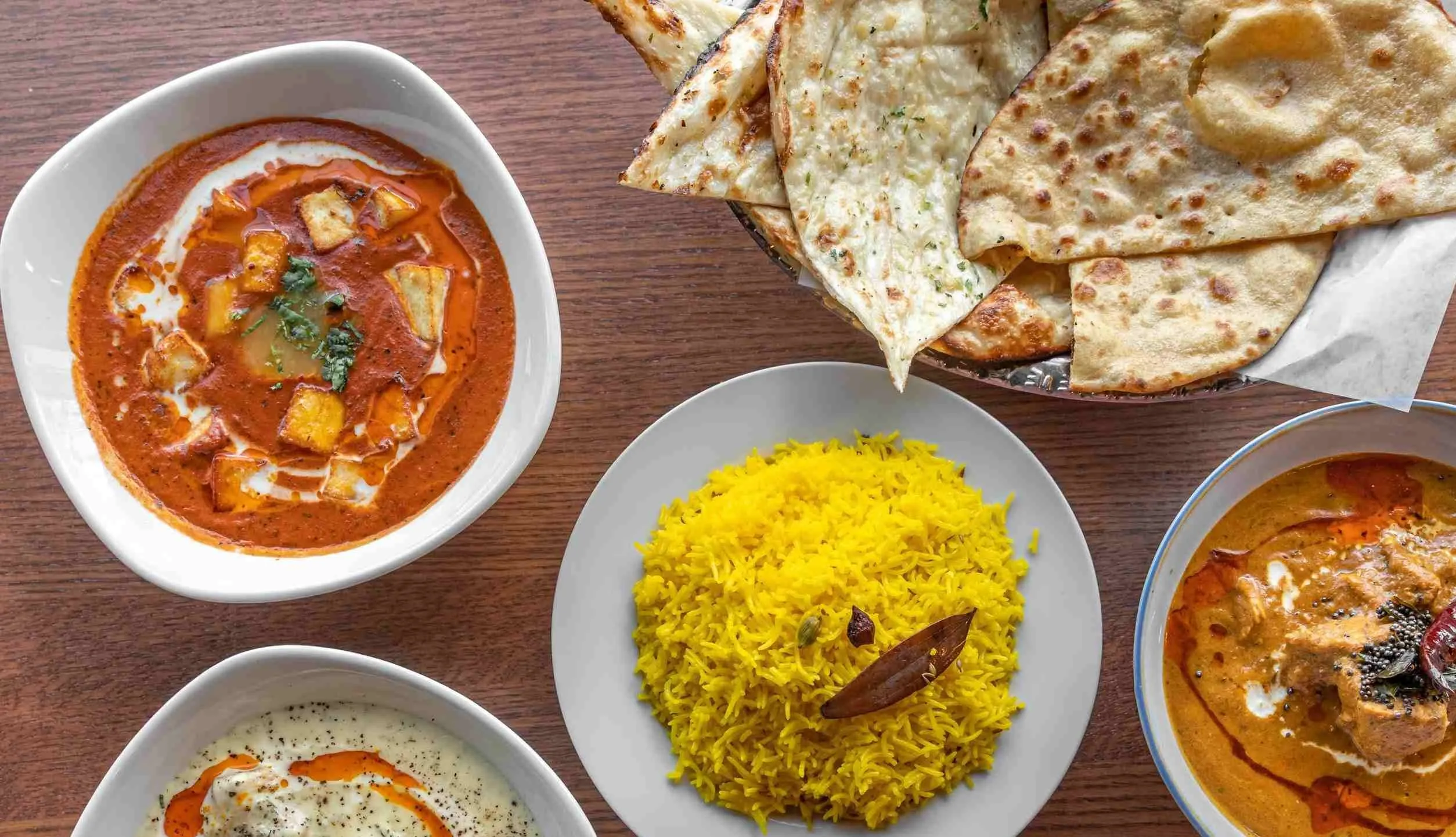 Feast of India — authentic Indian restaurant interior in SE Calgary, AB